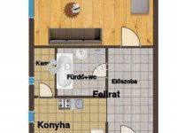 Eladó téglalakás, Tatabányán 36.9 M Ft, 1 szobás