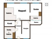 Eladó téglalakás, Budapesten, VII. kerületben 104.9 M Ft