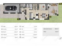 Eladó ikerház, Harkán 124.8 M Ft, 5 szobás