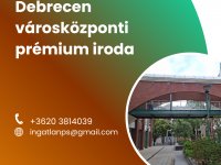 Kiadó iroda, Debrecenben, Bethlen utcában 1100 E Ft / hó