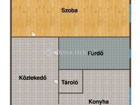 Eladó téglalakás, Várpalotán 36.7 M Ft, 1 szobás