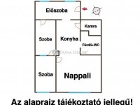 Eladó téglalakás, XX. kerületben 58 M Ft, 3 szobás
