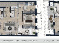 Eladó téglalakás, II. kerületben 580.32 M Ft, 4 szobás