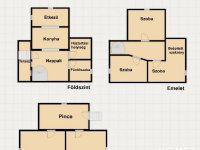 Eladó családi ház, Szegeden 60 M Ft, 1+2 szobás