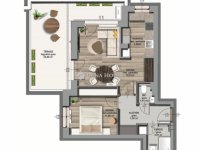 Eladó téglalakás, Zalaegerszegen 69.94 M Ft, 2 szobás