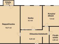 Eladó panellakás, Debrecenben 54.9 M Ft, 1+1 szobás