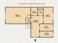 Eladó panellakás, XIX. kerületben 68.5 M Ft, 3 szobás