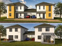 Eladó ikerház, Vecsésen 124.9 M Ft, 4 szobás