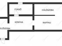 Eladó családi ház, Debrecenben 33.5 M Ft, 2 szobás