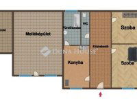 Eladó családi ház, Kisteleken 45 M Ft, 2 szobás