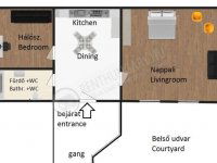 Kiadó téglalakás, albérlet, VI. kerületben, Bajnok utcában