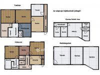 Eladó családi ház, XVIII. kerületben 112 M Ft, 5+2 szobás