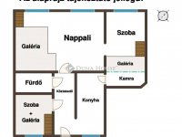 Eladó téglalakás, VII. kerületben 108 M Ft, 3 szobás