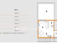 Eladó téglalakás, Nagykanizsán 54.5 M Ft, 1+1 szobás