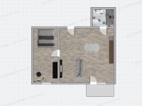Eladó téglalakás, Pécsett, Huba utcában 31 M Ft, 1 szobás