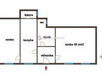 Eladó téglalakás, VIII. kerületben 89 M Ft, 2 szobás