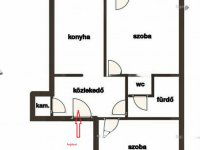 Eladó téglalakás, Debrecenben 69.9 M Ft, 2 szobás
