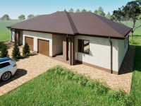 Eladó ikerház, Nyírpazonyon 76 M Ft, 3 szobás