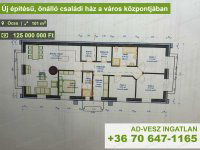 Eladó családi ház, Ócsán 125 M Ft, 1+4 szobás