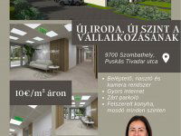 Kiadó iroda, Szombathelyen 284 E Ft / hó, 1 szobás