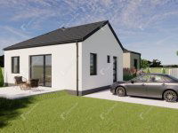 Eladó ikerház, Máriakálnokon 60.5 M Ft, 3 szobás