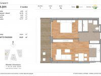 Eladó téglalakás, XI. kerületben 84.5 M Ft, 2 szobás