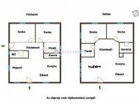 Eladó családi ház, Gyálon 129.99 M Ft, 6 szobás