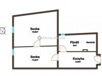Eladó téglalakás, XIII. kerületben 70.5 M Ft, 2 szobás