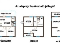Eladó családi ház, Monoron 129 M Ft, 4 szobás