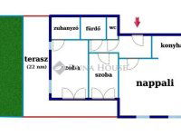 Eladó téglalakás
