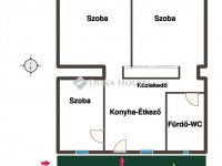 Eladó téglalakás