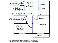 Eladó téglalakás, Jászberényben 36.5 M Ft, 2+1 szobás