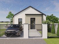 Eladó ikerház, Máriakálnokon 60.5 M Ft, 3 szobás