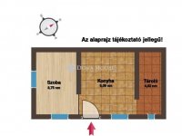 Eladó mezogazdasagi ingatlan, Pilisen 10 M Ft, 1 szobás