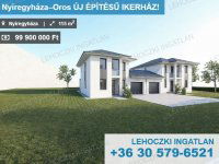 Eladó ikerház, Nyíregyházán 99.9 M Ft, 4 szobás