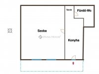 Eladó téglalakás, IV. kerületben 37.4 M Ft, 1 szobás