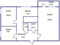 Eladó panellakás, Székesfehérvárott 65 M Ft, 2+1 szobás