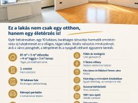 Eladó téglalakás, Győrött 72.8 M Ft, 4 szobás