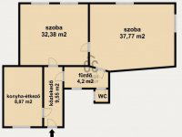 Eladó téglalakás, VII. kerületben 94.9 M Ft, 2 szobás