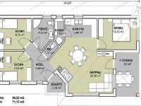 Eladó családi ház, Kecskeméten 62.5 M Ft, 4 szobás