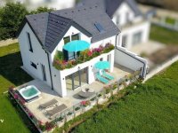 Eladó ikerház, Balatonakaliban 129 M Ft, 4 szobás