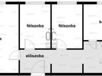 Eladó panellakás, IV. kerületben 74 M Ft, 3 szobás