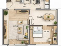 Eladó panellakás, XIII. kerületben 83.9 M Ft, 2 szobás