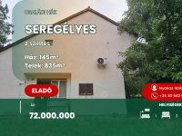 Eladó családi ház, Seregélyesen 72 M Ft, 4 szobás