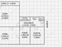 Eladó téglalakás, Zalaegerszegen 32.5 M Ft, 2 szobás
