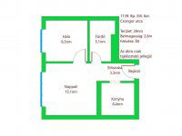 Kiadó téglalakás, albérlet