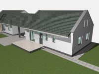 Eladó ikerház, Dánszentmiklóson 73.8 M Ft, 3 szobás