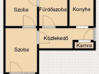 Eladó téglalakás, Makón 46.2 M Ft, 2 szobás