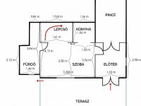 Eladó nyaraló, Gyódon 22 M Ft, 1 szobás / költözzbe.hu