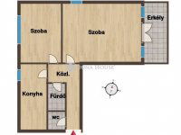Kiadó panellakás, albérlet, Pécsett 180 E Ft / hó, 2 szobás